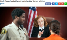 Study: Texas Needs Alternatives to Sending Women to Prison