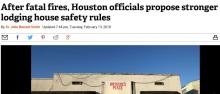 After fatal fires, Houston officials propose stronger lodging house safety rules