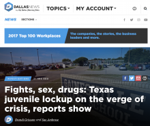 Fights, sex, drugs: Texas juvenile lockup on the verge of crisis, reports show