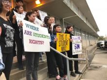 Students Ask San Antonio Independent School District Board to Rein in Campus Discipline by Police